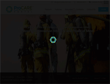 Tablet Screenshot of procareportal.com